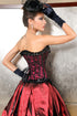 Satin Brocade Waist Training Corset